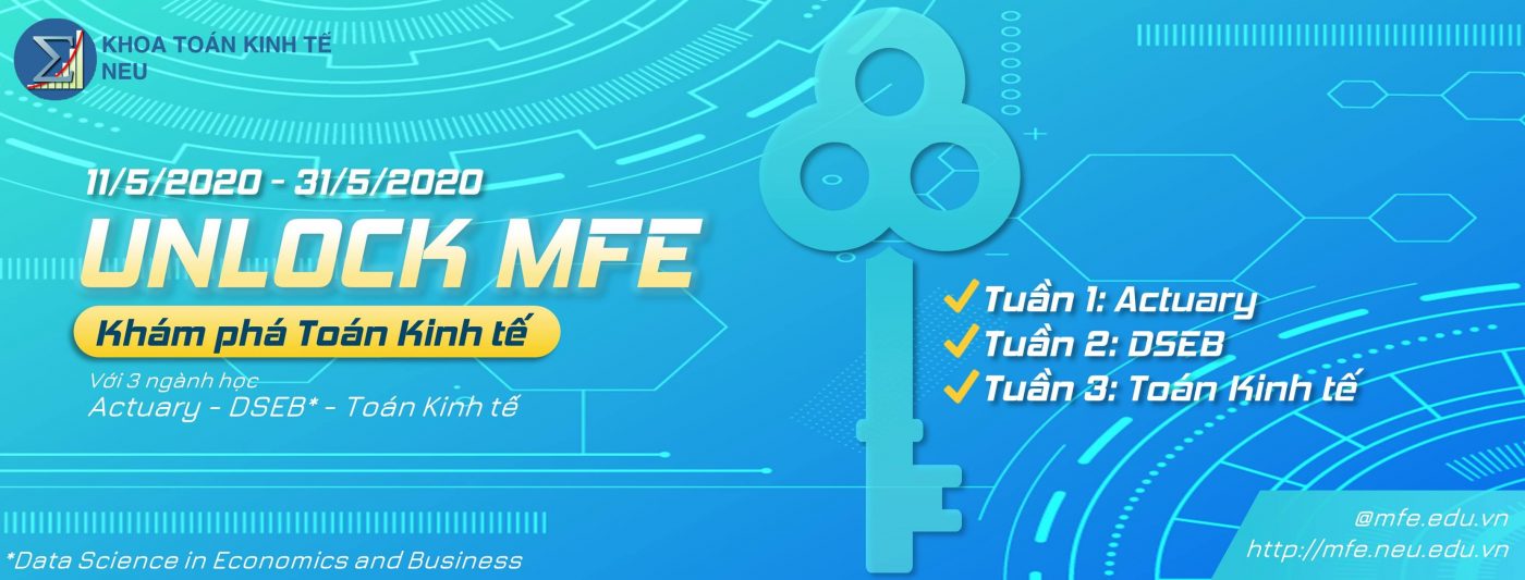 MFE NEU – Khoa Toán Đại học kinh tế quốc dân